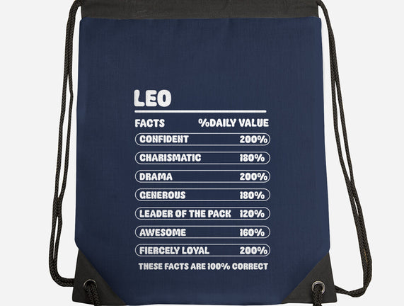 Leo Facts Chart