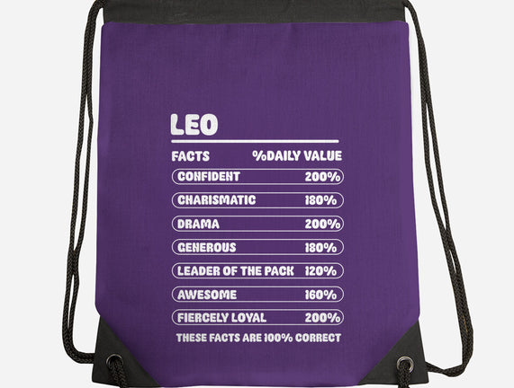 Leo Facts Chart