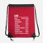 Leo Facts Chart-None-Drawstring-Bag-MaxoArt