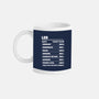 Leo Facts Chart-None-Mug-Drinkware-MaxoArt