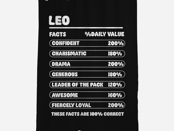 Leo Facts Chart