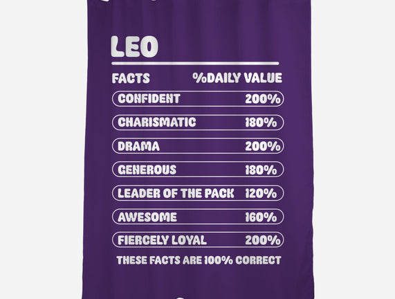 Leo Facts Chart