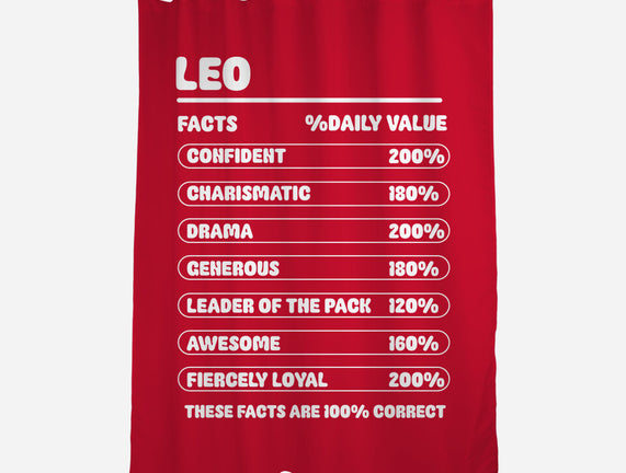 Leo Facts Chart