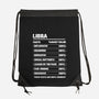 Libra Facts Chart-None-Drawstring-Bag-MaxoArt