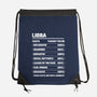 Libra Facts Chart-None-Drawstring-Bag-MaxoArt