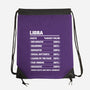 Libra Facts Chart-None-Drawstring-Bag-MaxoArt