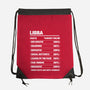 Libra Facts Chart-None-Drawstring-Bag-MaxoArt