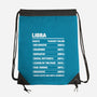 Libra Facts Chart-None-Drawstring-Bag-MaxoArt
