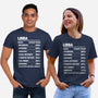 Libra Facts Chart-Unisex-Basic-Tee-MaxoArt