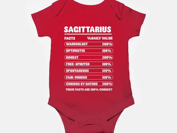 Sagittarius Facts Chart