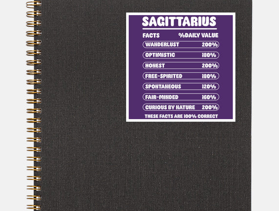 Sagittarius Facts Chart