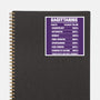 Sagittarius Facts Chart-None-Glossy-Sticker-MaxoArt