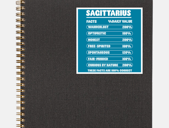 Sagittarius Facts Chart