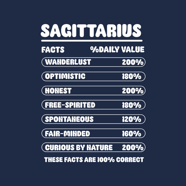 Sagittarius Facts Chart-Mens-Heavyweight-Tee-MaxoArt