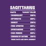 Sagittarius Facts Chart-Mens-Basic-Tee-MaxoArt