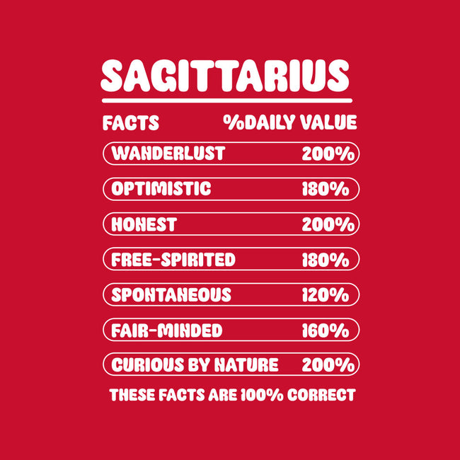 Sagittarius Facts Chart-None-Basic Tote-Bag-MaxoArt