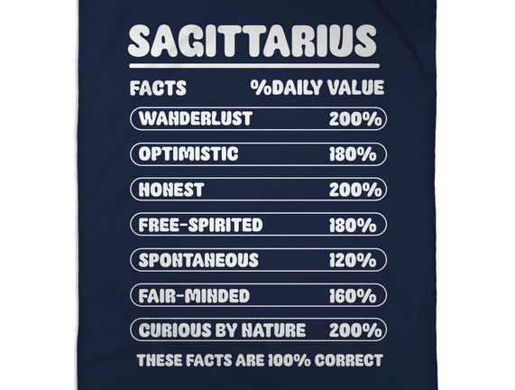 Sagittarius Facts Chart