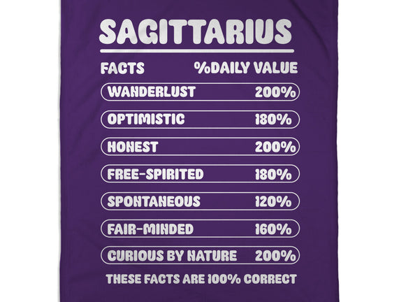 Sagittarius Facts Chart