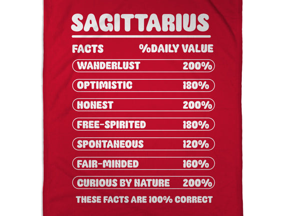 Sagittarius Facts Chart