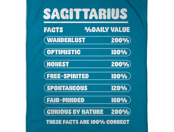 Sagittarius Facts Chart