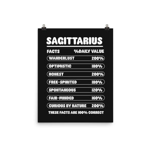 Sagittarius Facts Chart