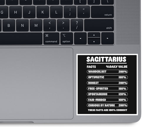 Sagittarius Facts Chart