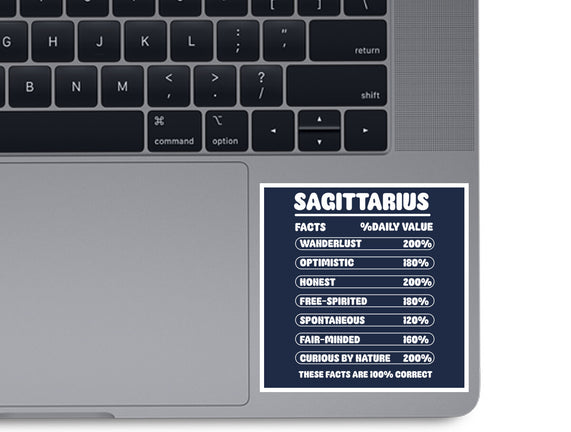 Sagittarius Facts Chart