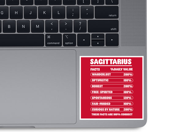 Sagittarius Facts Chart