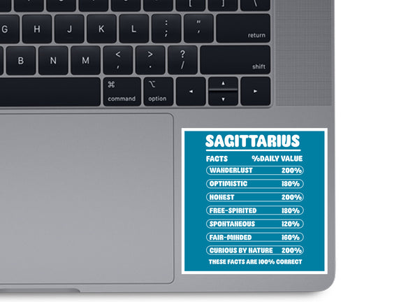 Sagittarius Facts Chart