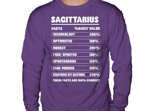 Sagittarius Facts Chart