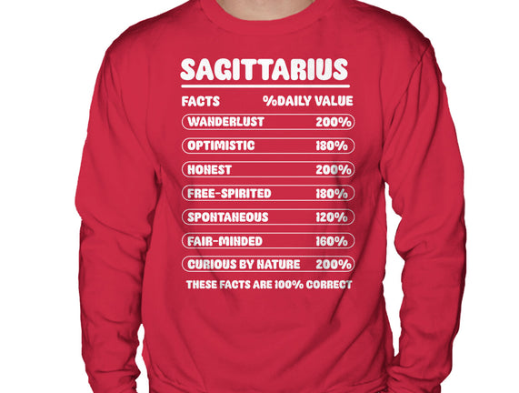 Sagittarius Facts Chart