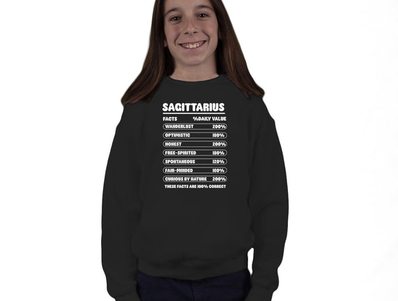 Sagittarius Facts Chart