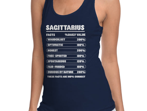 Sagittarius Facts Chart