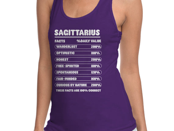 Sagittarius Facts Chart