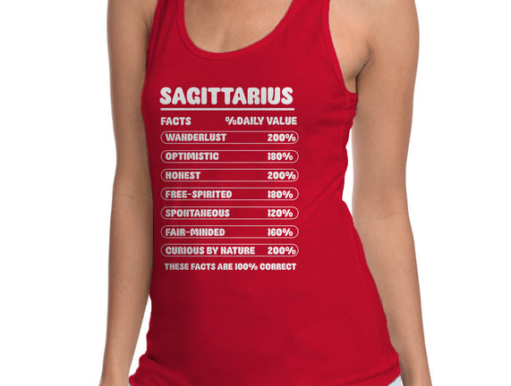 Sagittarius Facts Chart