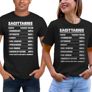 Sagittarius Facts Chart