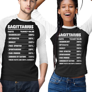 Sagittarius Facts Chart