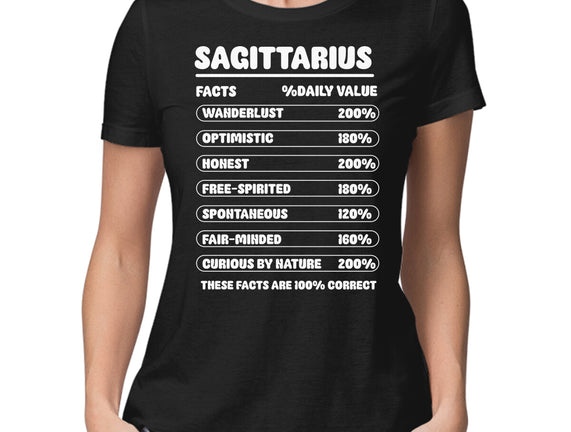 Sagittarius Facts Chart