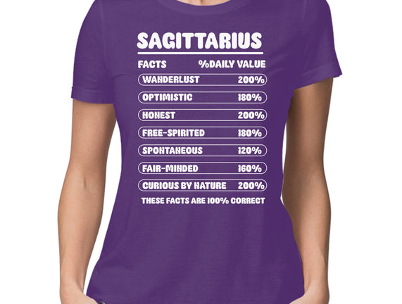 Sagittarius Facts Chart