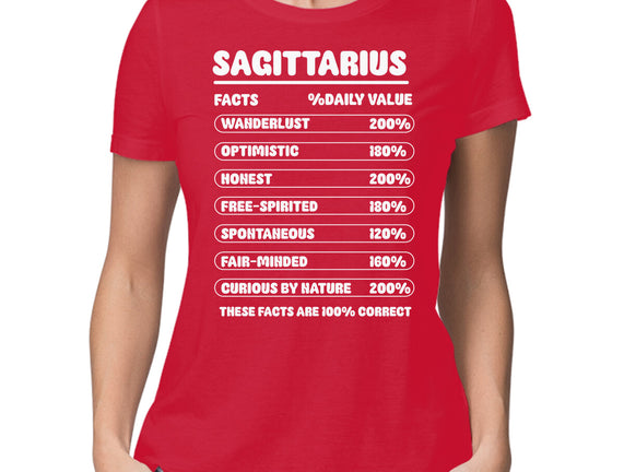 Sagittarius Facts Chart