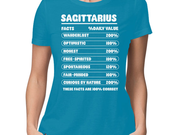 Sagittarius Facts Chart