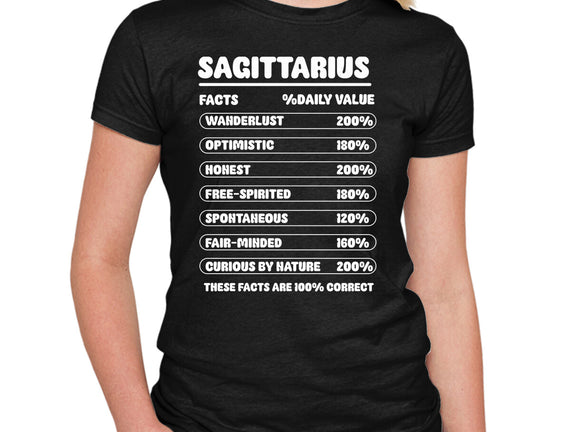 Sagittarius Facts Chart