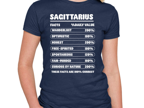 Sagittarius Facts Chart