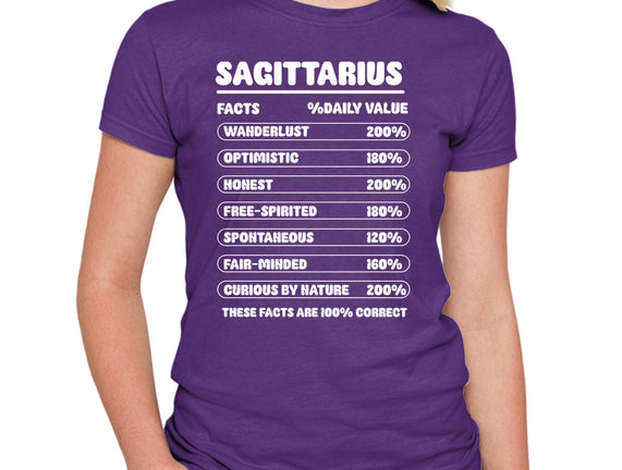 Sagittarius Facts Chart