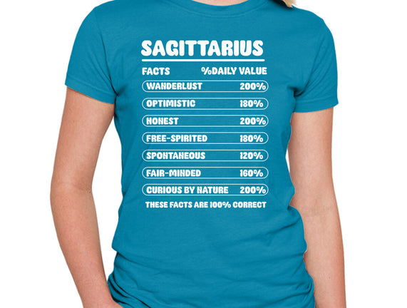Sagittarius Facts Chart