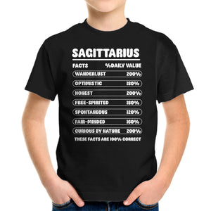 Sagittarius Facts Chart