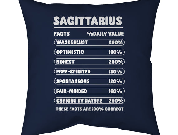 Sagittarius Facts Chart