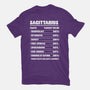 Sagittarius Facts Chart-Youth-Basic-Tee-MaxoArt