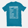 Sagittarius Facts Chart-Womens-Basic-Tee-MaxoArt