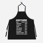Sagittarius Facts Chart-Unisex-Kitchen-Apron-MaxoArt